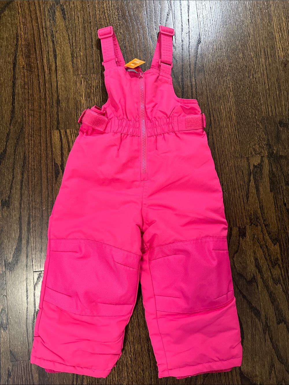 Cat & Jack Hot Pink Kids Snow Overalls